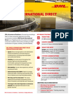 DHL Ecommerce Parcel International Direct