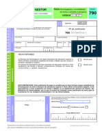 Modelo 790 tasa Homologación
