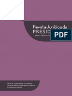 Revista Jurídica Da Presidencia