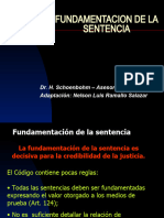 Fundamentacion de La Sentencia