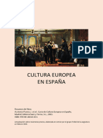 Cultura Europea - Resumen Actualizado Alvarado - Febrero 2022