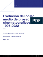 Costo Medio de Filmes en Argentina