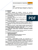 SG-P-02 Gestión de Documentos y Registros Ed.10