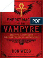 Energy Magick of The Vampyre by Don Webb Es
