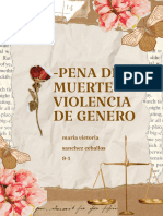 Pena de Muerte y Violencia de Genero