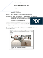 Informe N°25 - 2023-Ccecc Especialista Arq - CDS Observaciones en Baldosas