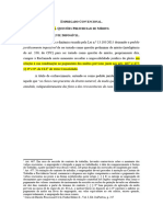 Prejudiciais de Mérito. Pedido Juridicamente Impossível. Defesa.