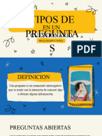 Presentación Técnicas e Instrumenntos de Recoleccion - Tipos de Preguntas