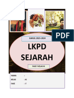 LKPD (Lembar Kerja Peserta Didik) Sejarah KLS Xi Fase F Ganjil Tapel 2023-2024