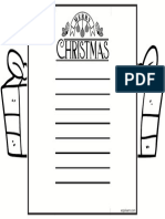 Gift Folding Christmas Card PDF