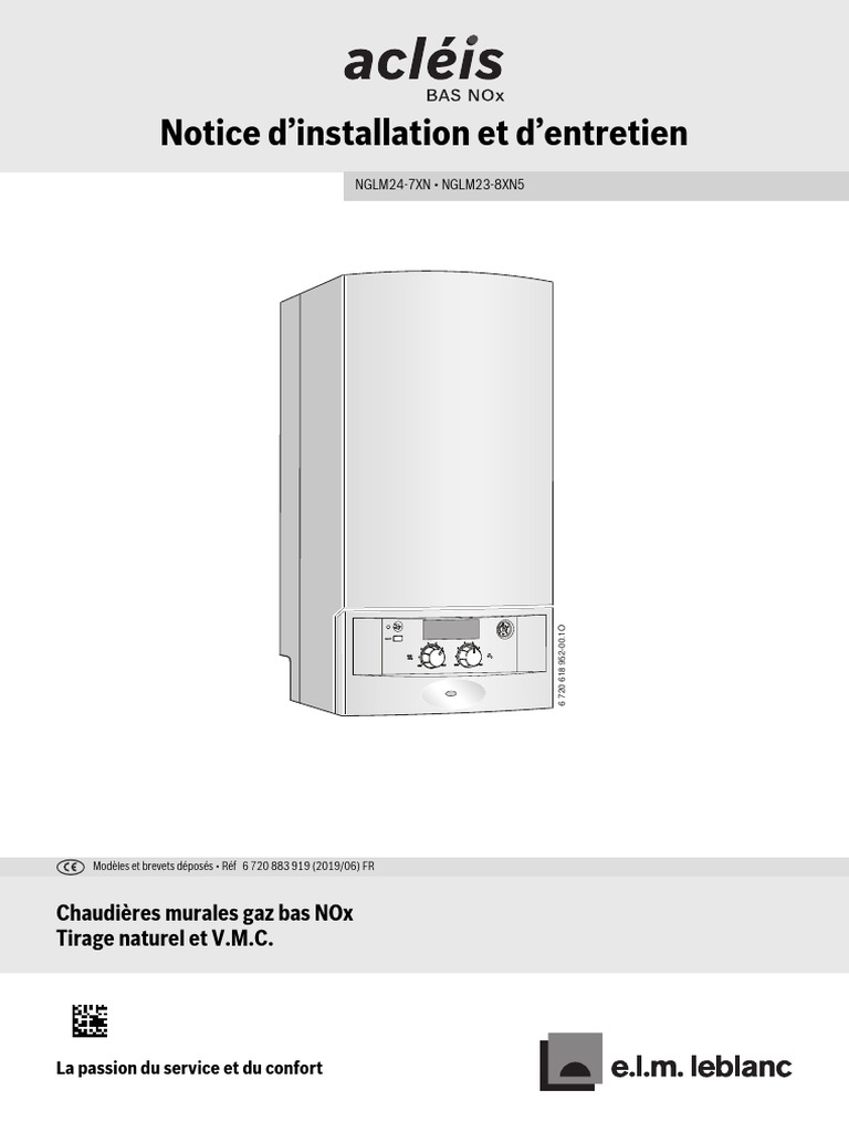 Notice Installation Acleis Elm Leblanc PDF — free download