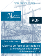 La numerazione delle anime di Palermo nel 1713