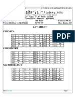 23-09-2023 - JR C 120 - Jee-Mains - WTM-14 - Key & Sol's