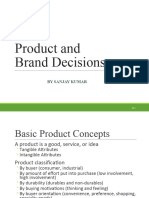 Lesson Product and Brand Decisions