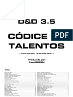 v3.5 Códice de Talentos