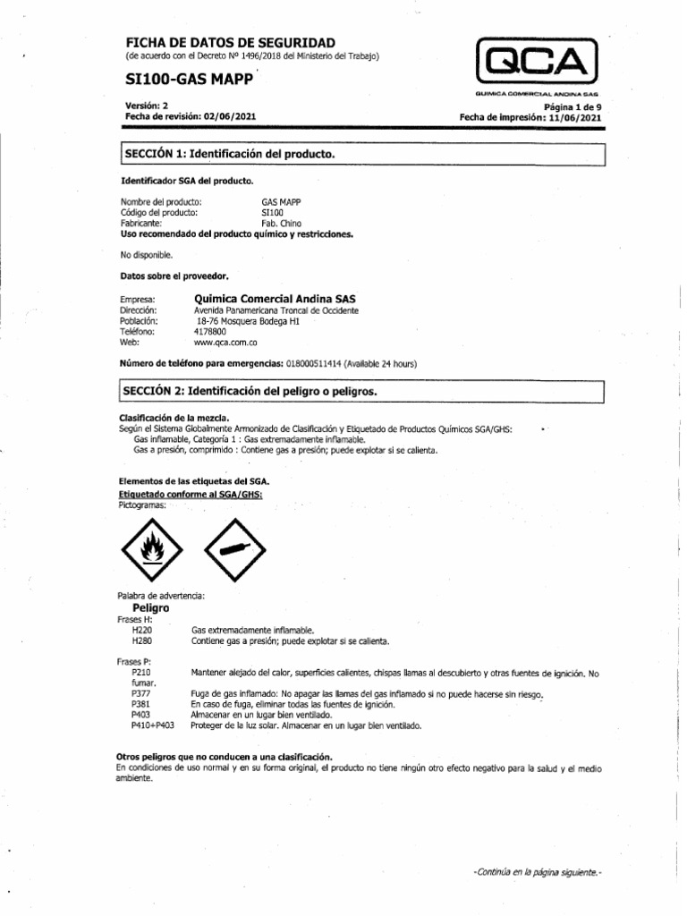 Gas Mapp | PDF