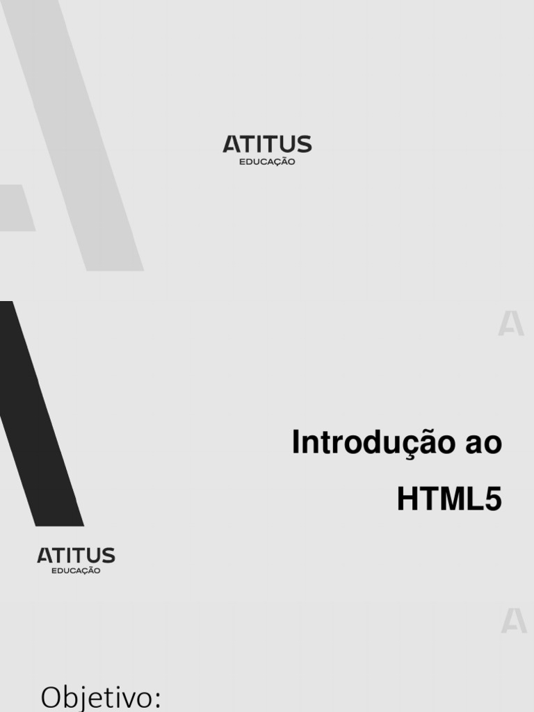 Introdução ao HTML5 e Estrutura Básica | PDF | Arte