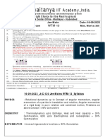 16-09-2023 - JR C 120 - Jee-Mains - WTM-13 - Q Paper