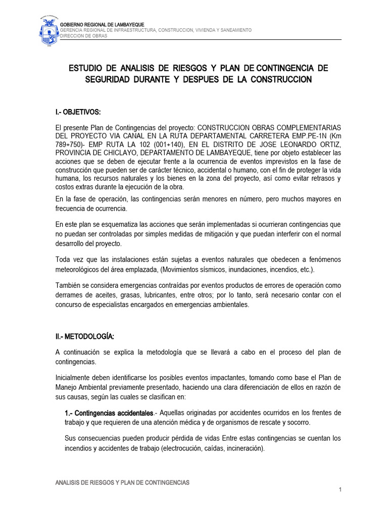 Analisis De Riesgos111 Pdf