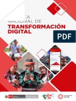 Política Nacional de Transformación Digital Al 2030