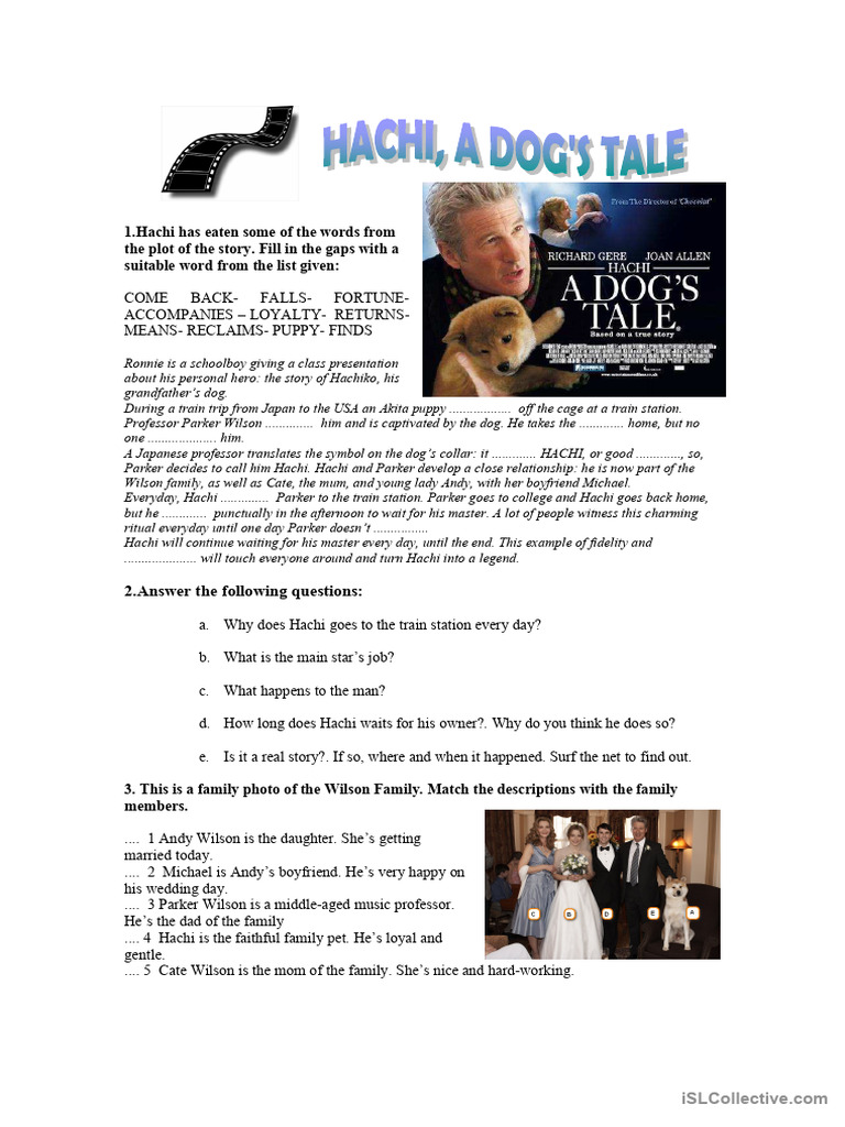 Hachiko - A Dog's Tale | PDF