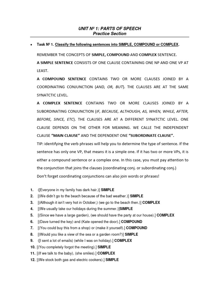 Keys Unit 1 - Part 1 | PDF