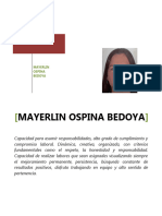 Hoja de Vida Mayerlin Ospina Bedoya