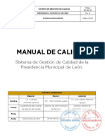 Manual de Calidad Rev. 11