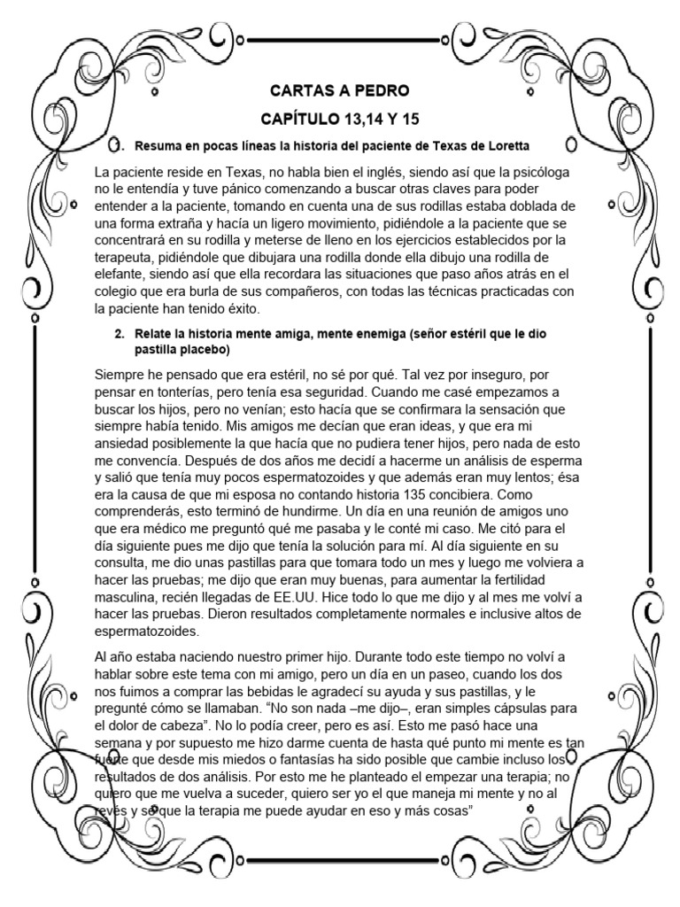 Cartas A Pedro | PDF