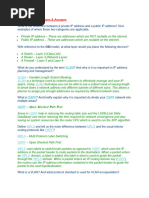 Interview Questions and Answers For IP and PSCore