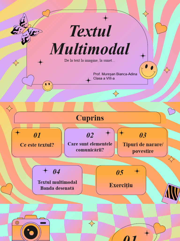 Textul Multimodal. Banda Desenata | PDF