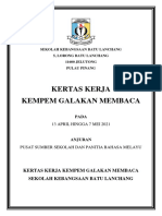 Kertas Kerja Galakan Membaca