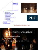 Under Ground mining