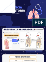 Frecuencia: Respiratoria