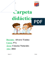 Alimentos y Nutrición. Abril Mayo