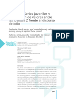 Euphoria. Series Juveniles y Modulación de Valores Entre Las Jóvenes Z Frente Al Discurso de Odio (2022)