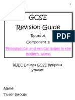 Component 1 Philosophical Ethical Studies Revision Guide