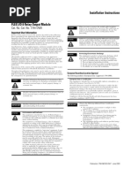 1794 FLEX I/O Module Wiring Guide | PDF | Electrostatic Discharge ...