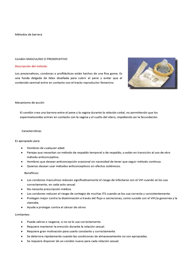 Condon Masculino y Femenino | PDF | Salud y bienestar