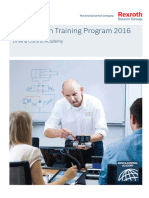 The Rexroth Training Program Drive & Control Academy