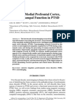 Amygdala, Medial PFC, and Hippo Cam Pal Function in PTSD