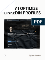 How I Optimize LinkedIn Profiles