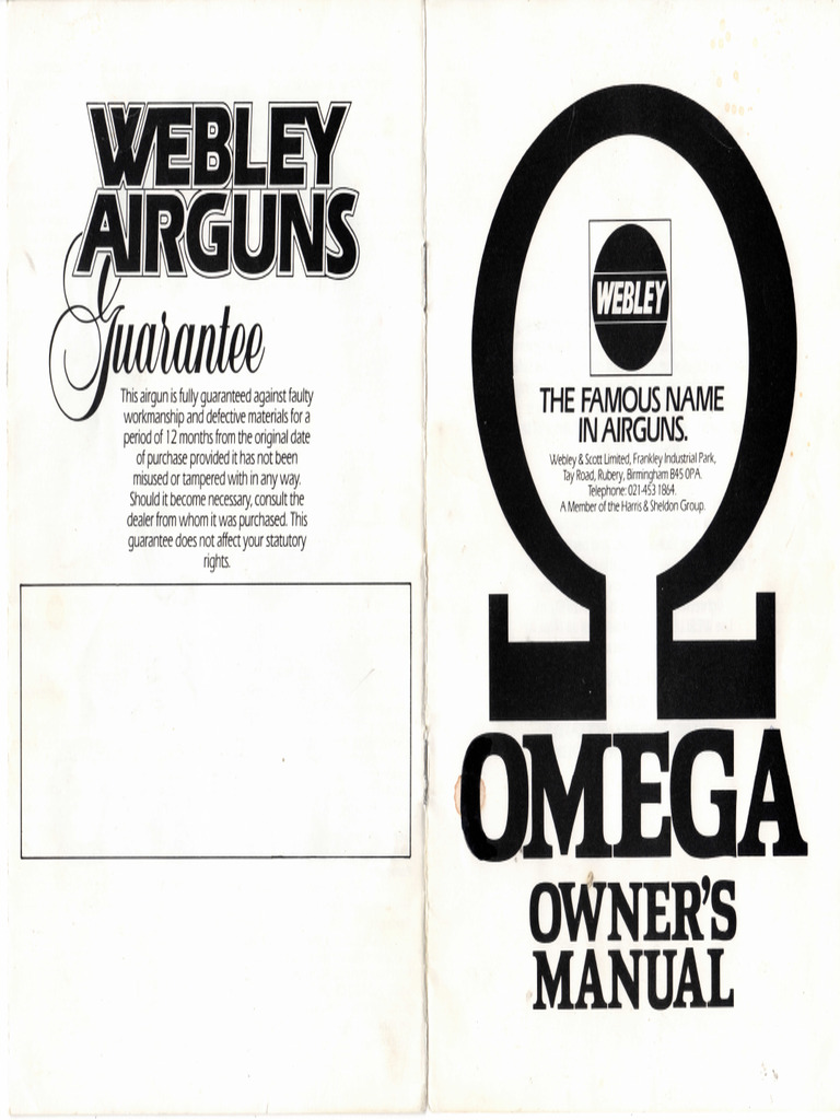 ley Omega Manual PDF Trigger (Firearms) Gun Barrel