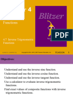 5-7 Inverse Trigonometric Functions