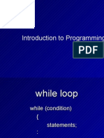 Introduction To Programming