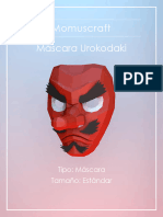 Máscara Señor Urokodaki - Momuscraft