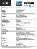 917Sw Spec Sheet