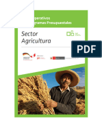 13.PPR. Modelos Operativos. Sector Agricultura