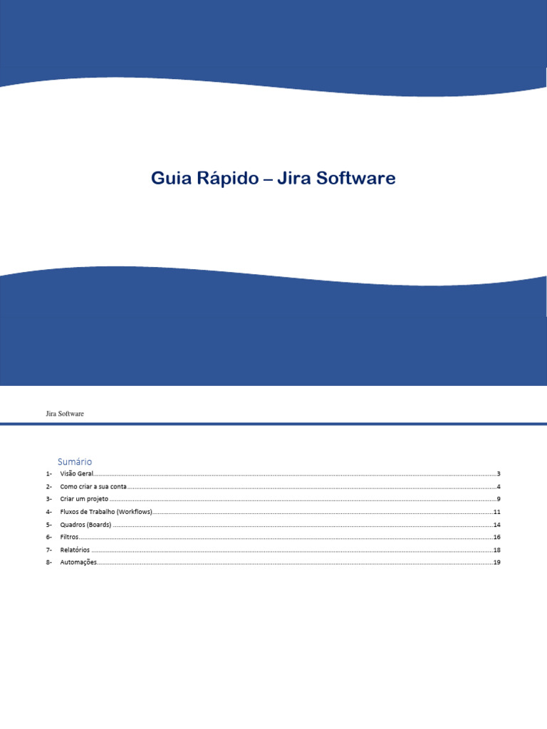 Guia Rápido do Jira Software | PDF | Programas | Informática