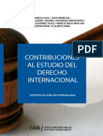 Contribuciones Al Derecho Internacional CARI
